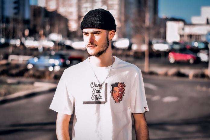 T-shirt DASOST "Dans son style" Blanc - Trait - Regular Fit