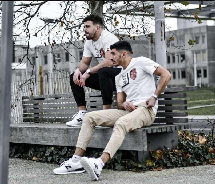 T-shirt DASOST "Dans son style" Blanc - Trait - Regular Fit